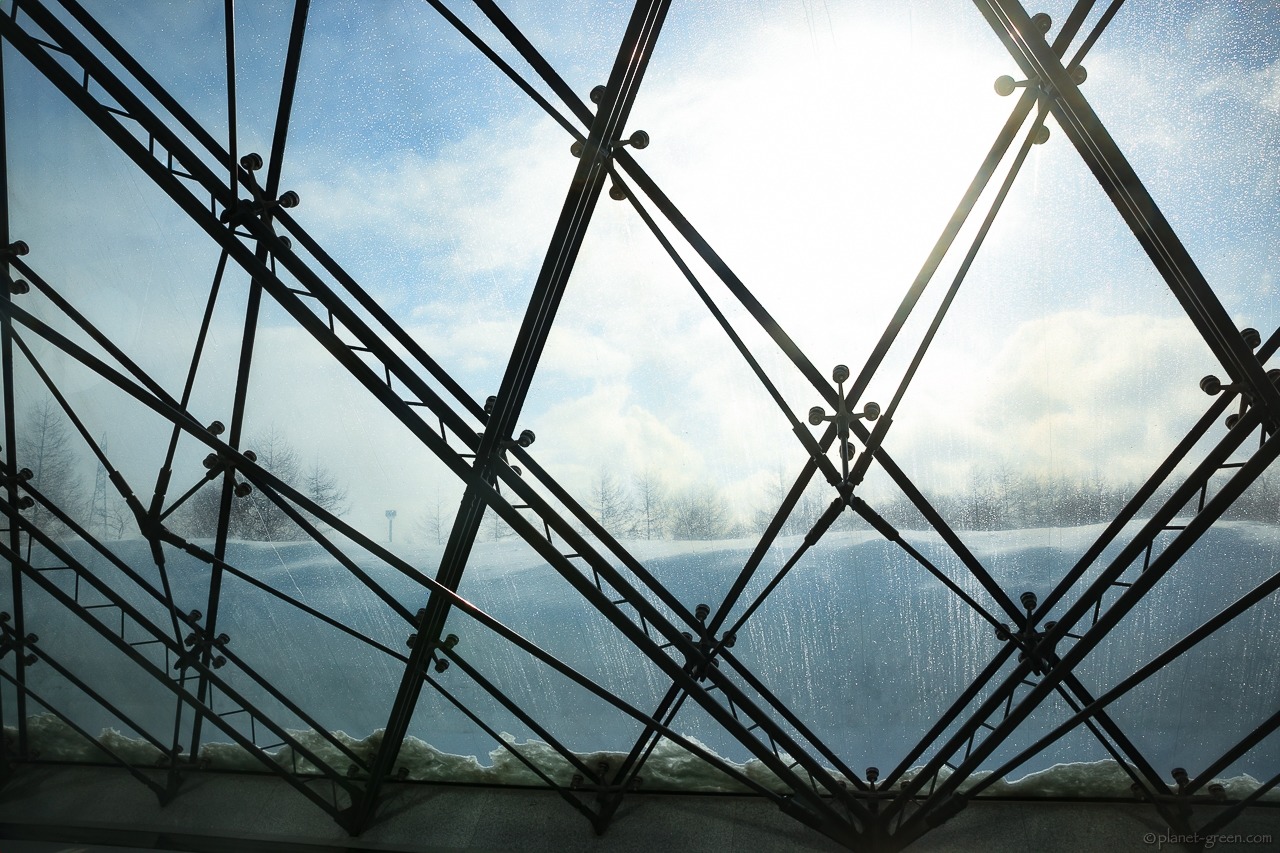 モエレ沼公園・ガラスのピラミッド Sapporo Moerenuma Park Glass Pyramid