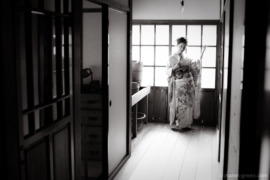 咲良夢美さん / 北海道開拓の村にて